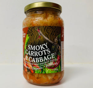 Smokey Cabbage and Carrots, with Jalapeno and Smoked Paprika